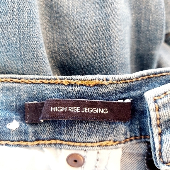 Calvin Klein Repreve Jeans Sz 6 / 28 Womens Blue Stretch Denim Mid Rise Skinny - Picture 6 of 12